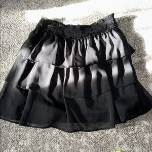 Ruffle mini skirt